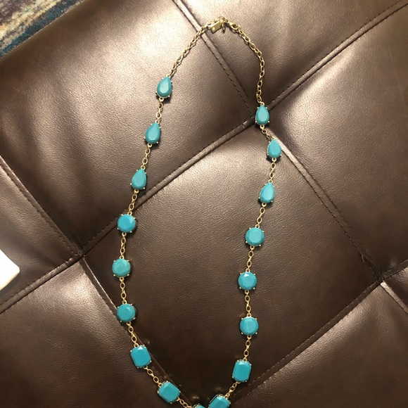 Kate spade turquoise statement necklace - Picture 3 of 5